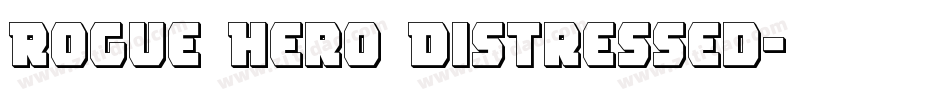 Rogue Hero Distressed字体转换